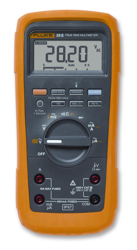 Fluke Fluke 27Ii/eur Multimeter, Fluke 27-Ii, Ip67