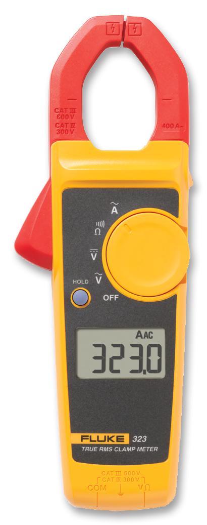 Fluke Fluke 324 Clamp Meter, Trms, Auto, Ac, 400A