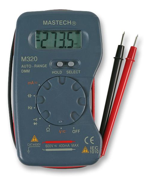 Unbranded In05262 Multimeter, Dig, Hand Held, 3.75 Digits