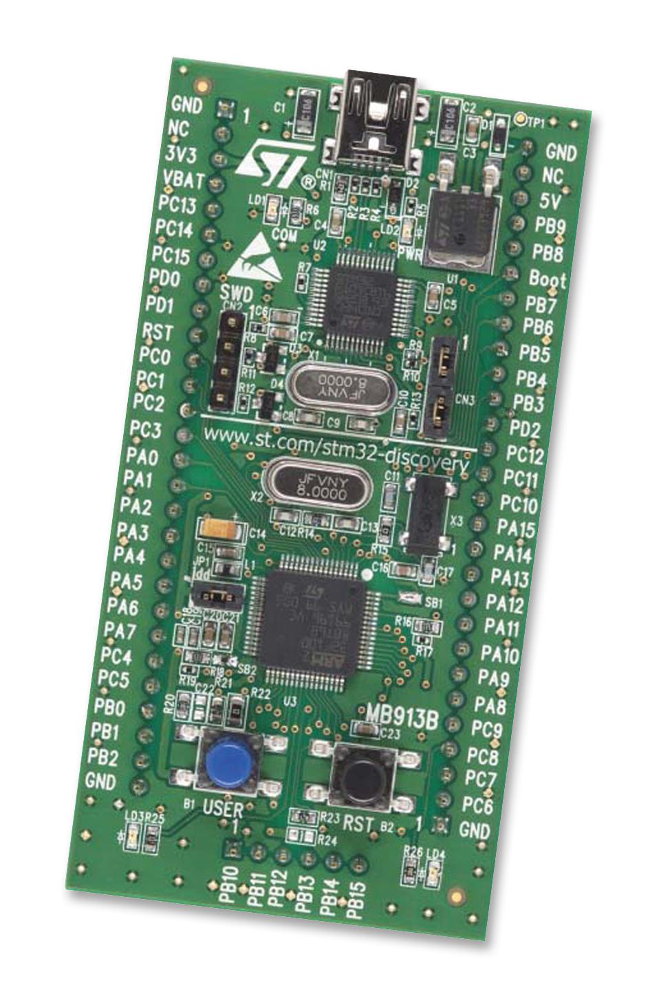 STMicroelectronics Stm32Vldiscovery F100, St-Link, Discovery Kit