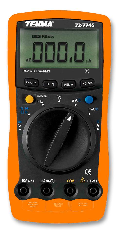 Tenma 72-7740 Multimeter, Digital, Hand Held, 3999