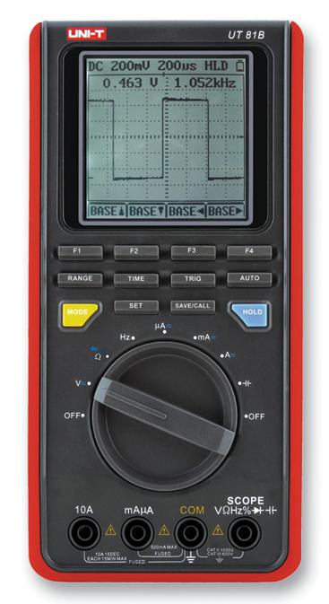 Uni-T Ut-81B Oscilloscope, 1 Ch, 8Mhz, 40Msps