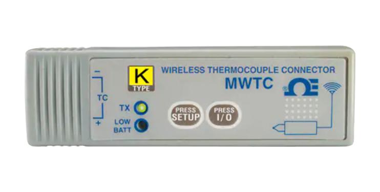 Omega Mwtc-D-K-915 Data Logger, Wireless Tc Connector, K, 915Mhz