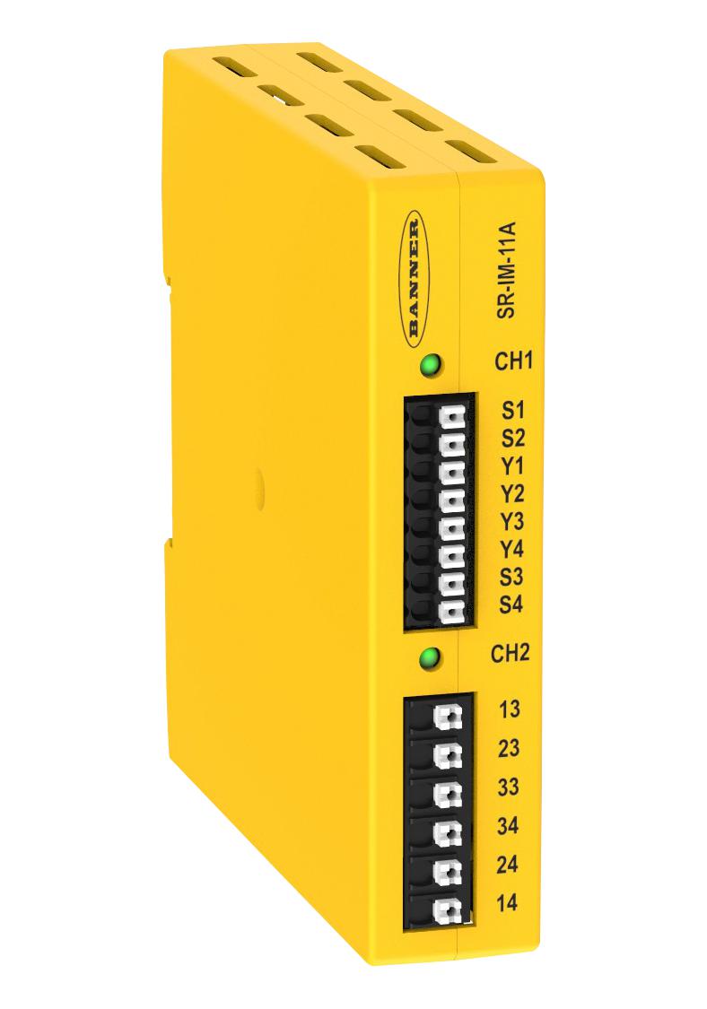 Banner Engineering Sr-Im-11A Relay Module For Safety Light Curtain/co