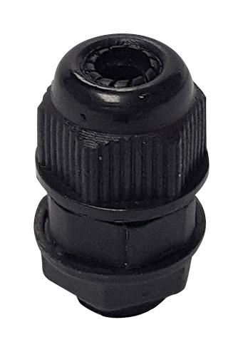 Davies Molding Gc2000-D Cable Gland, Nylon 6, 8mm-12mm, Black