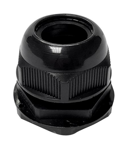 Davies Molding Gc2000-K Cable Gland, Nylon 6, 38mm-42mm, Black