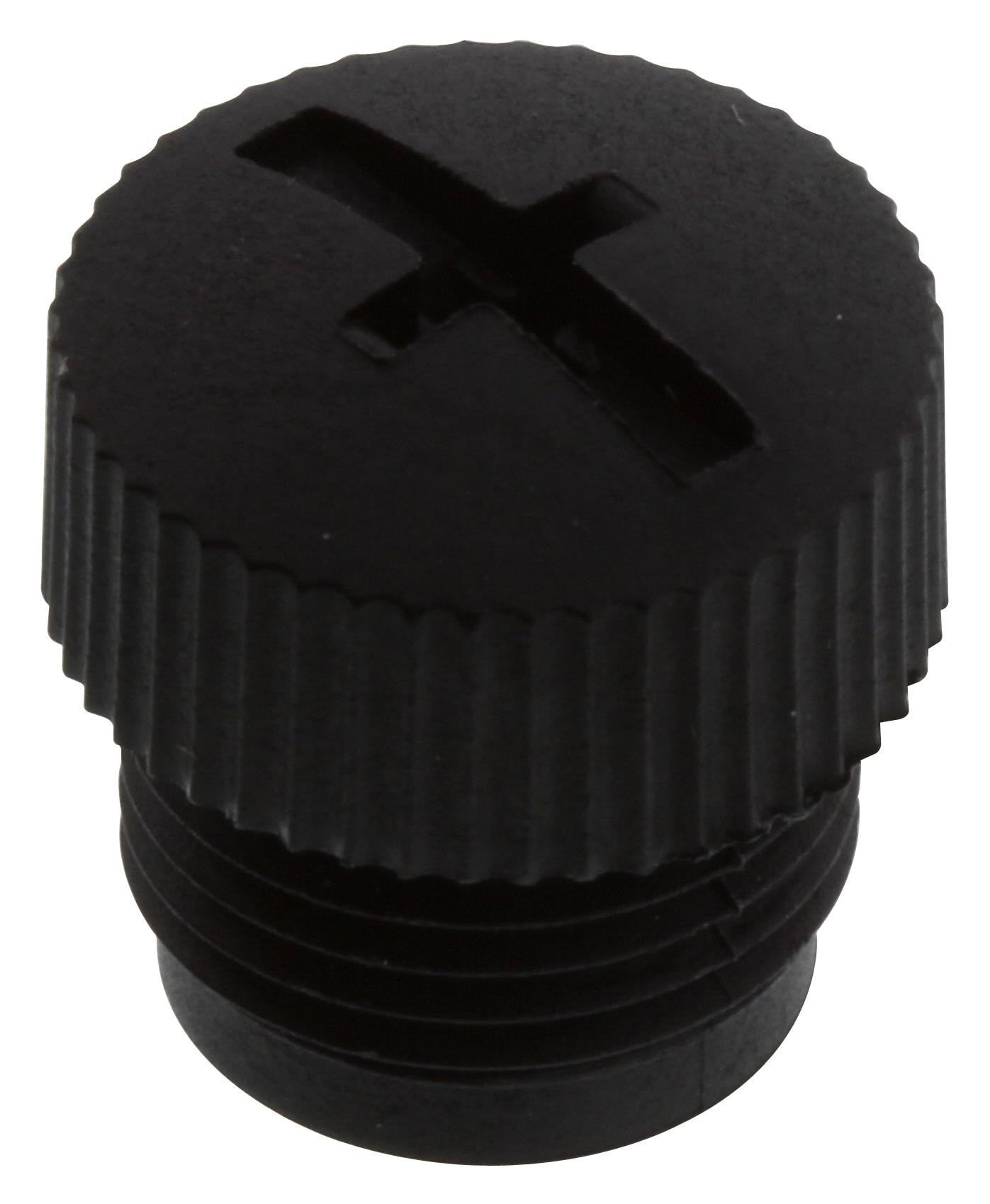 Pepperl+Fuchs Vaz-V1-B3 Blind Plug, Pa6.6 Gf, M12 Rcpt Connector