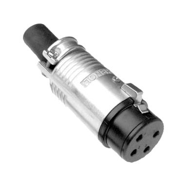 Amphenol Audio Ep-5-11P Xlr Connector, Rcpt, 5Pos, Cable