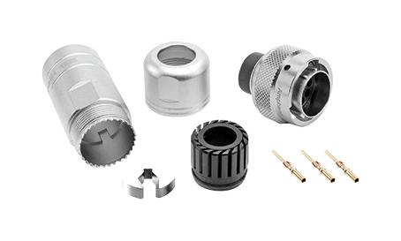 Amphenol Sine/tuchel Rt0W61419Pnh-K Circular Connector, Plug, 19Pos, Cable