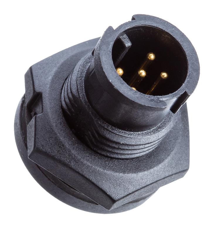 Amphenol LTW Aad-03Pmms-Lc7001. Circular Connector, Rcpt, 3Pos, Panel