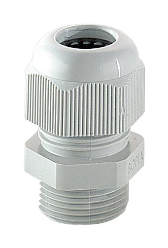 Bopla 12002200 Metric Cable Gland, Mbf, M16 X 1.5mm, 5-10mm,polyamide, Light Gray 03Ah6775