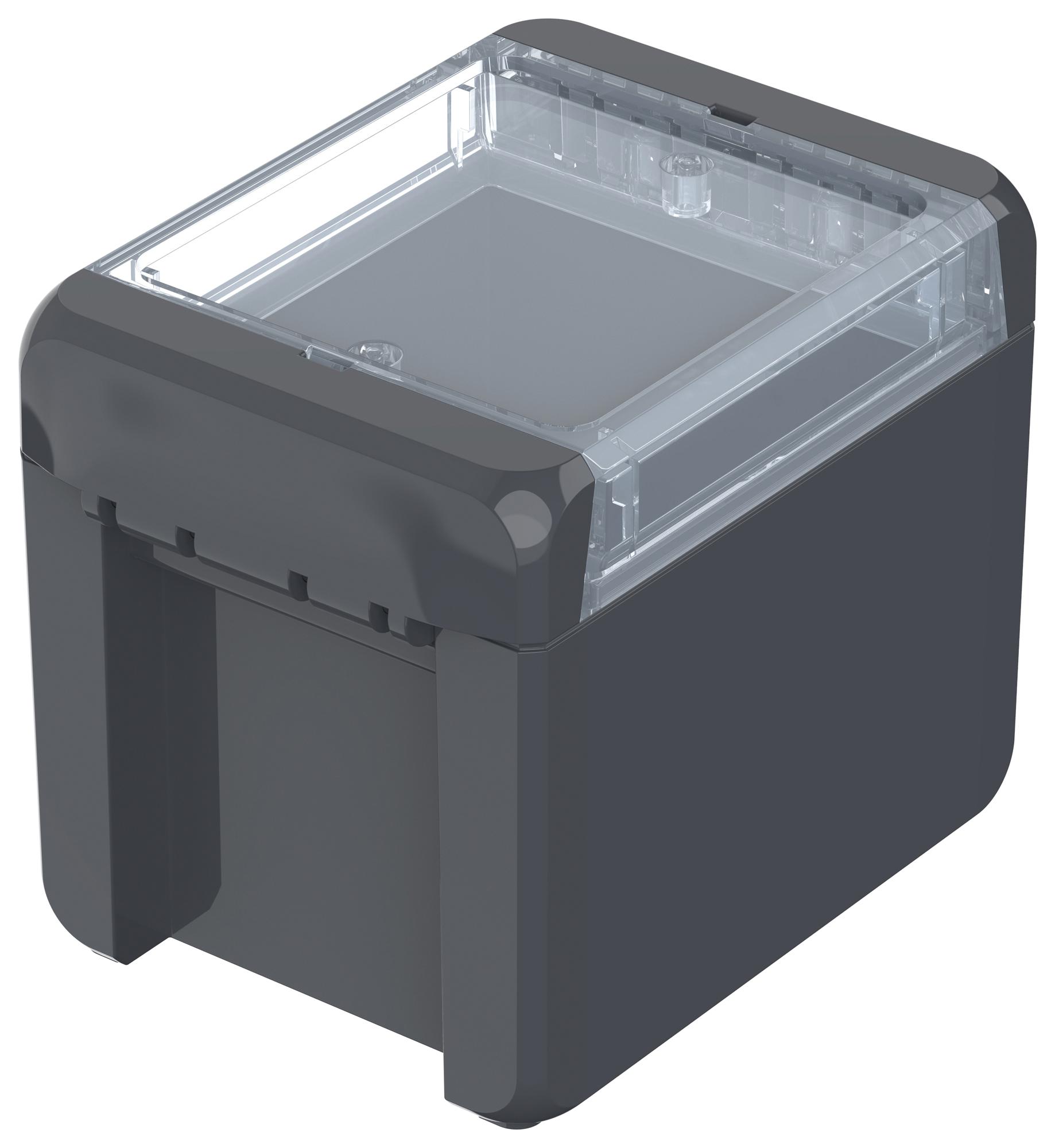 Bopla 96022134. Small Enclosure, Polycarbonate, Grey/clr