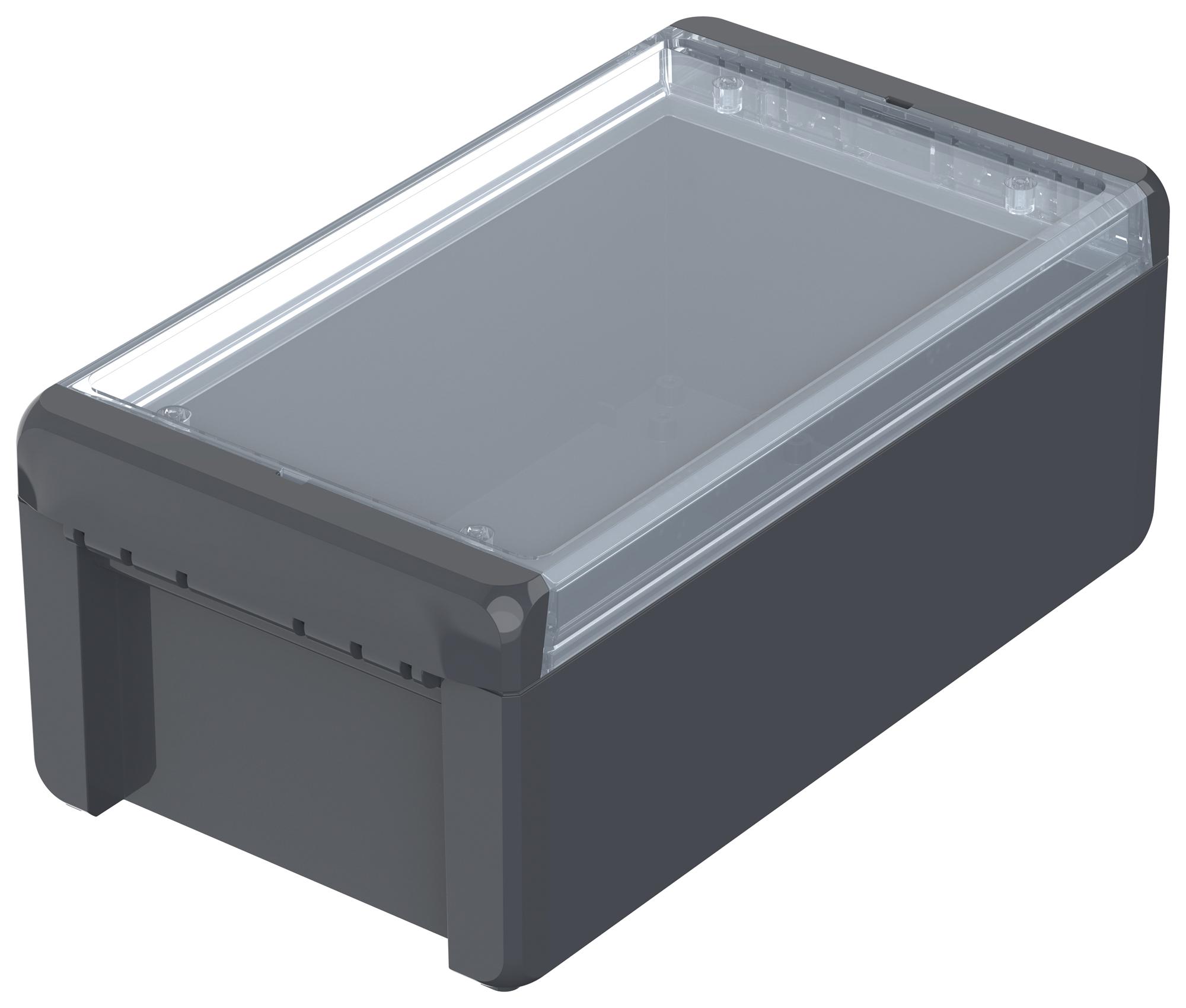 Bopla 96025234. Small Enclosure, Polycarbonate, Grey/clr