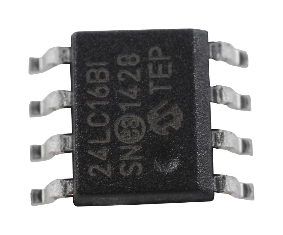 Microchip Technology Technology 24Lc16B-I/sng Serial Eeprom, 16Kbit, 400Khz, Soic-8