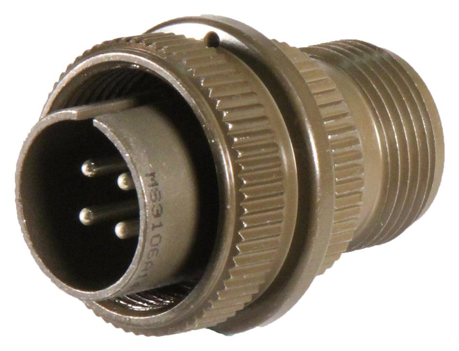 Amphenol Industrial Ms3106A14S-5P. Circular Connector Plug Size 14S, 5 Position, Cable