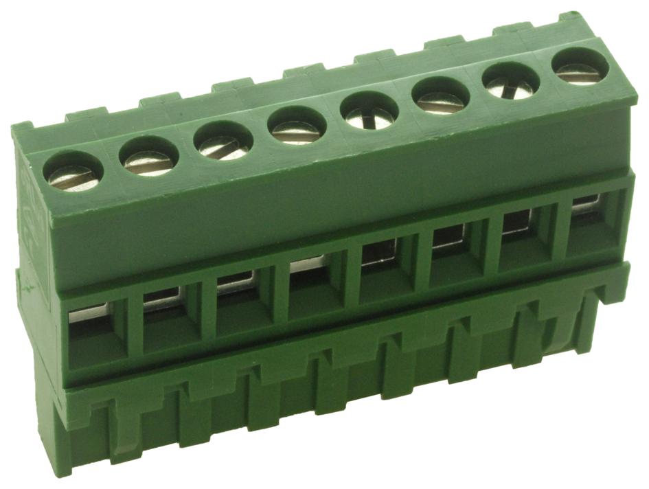 Multicomp Pro Mc200-50808 Terminal Block Pluggable, 8 Position, 24-12Awg