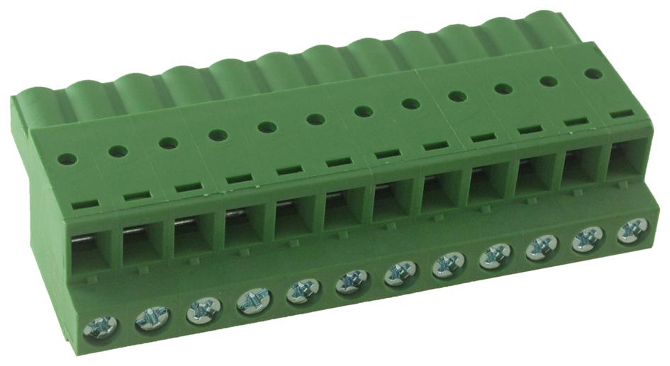 Multicomp Pro Mc310-50812 Terminal Block Pluggable 12 Position, 24-14Awg