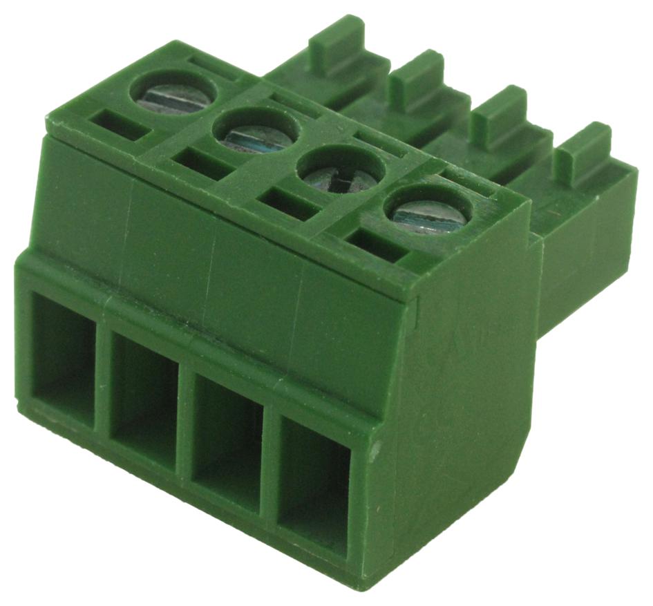 Multicomp Pro Mc420-35004 Terminal Block Pluggable, 4 Position, 26