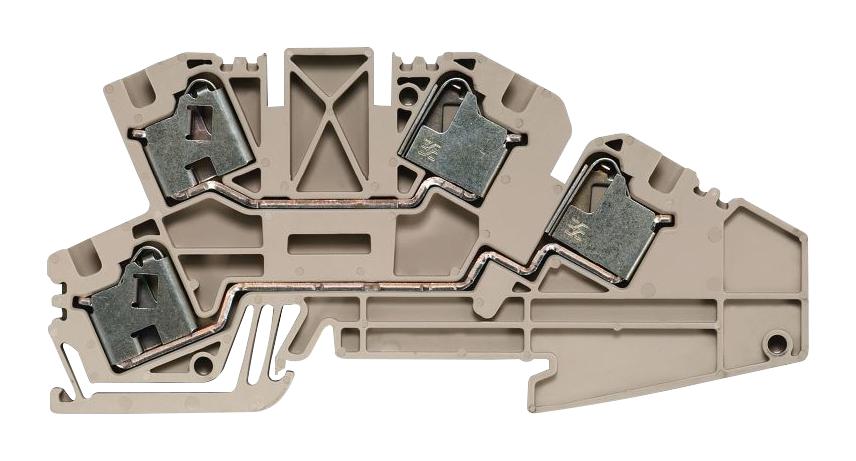 Weidmuller 1882590000 Terminal Block, Din Rail, 4Pos, 10Awg