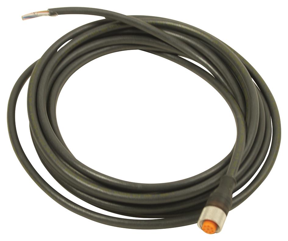 Lumberg Automation Rkt 8-282/5M. Single Ended Sensor Cordset, M12 8 Position Female, 5M