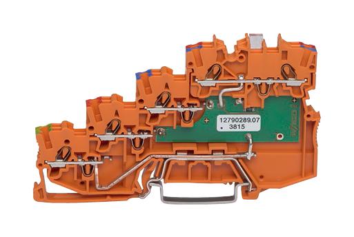 WAGO 2000-5477/1102-953 Terminal Block, Din Rail, 10Pos, 16Awg