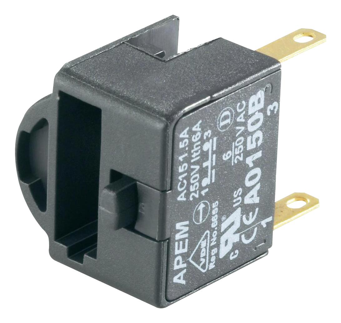 APEM A0150Bd Contact Block, 1 Pole, 6A, 250Vac