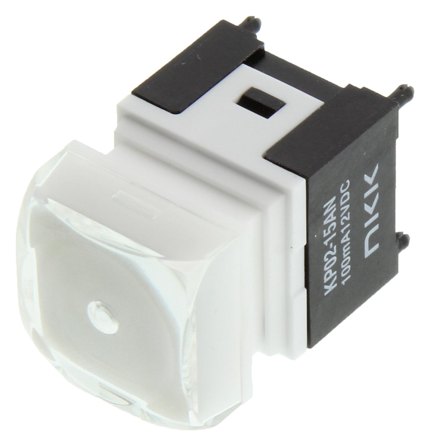 NKK Switches Kp0215Anbkg036G-2Tjb Miniature Illuminated Pushbutton