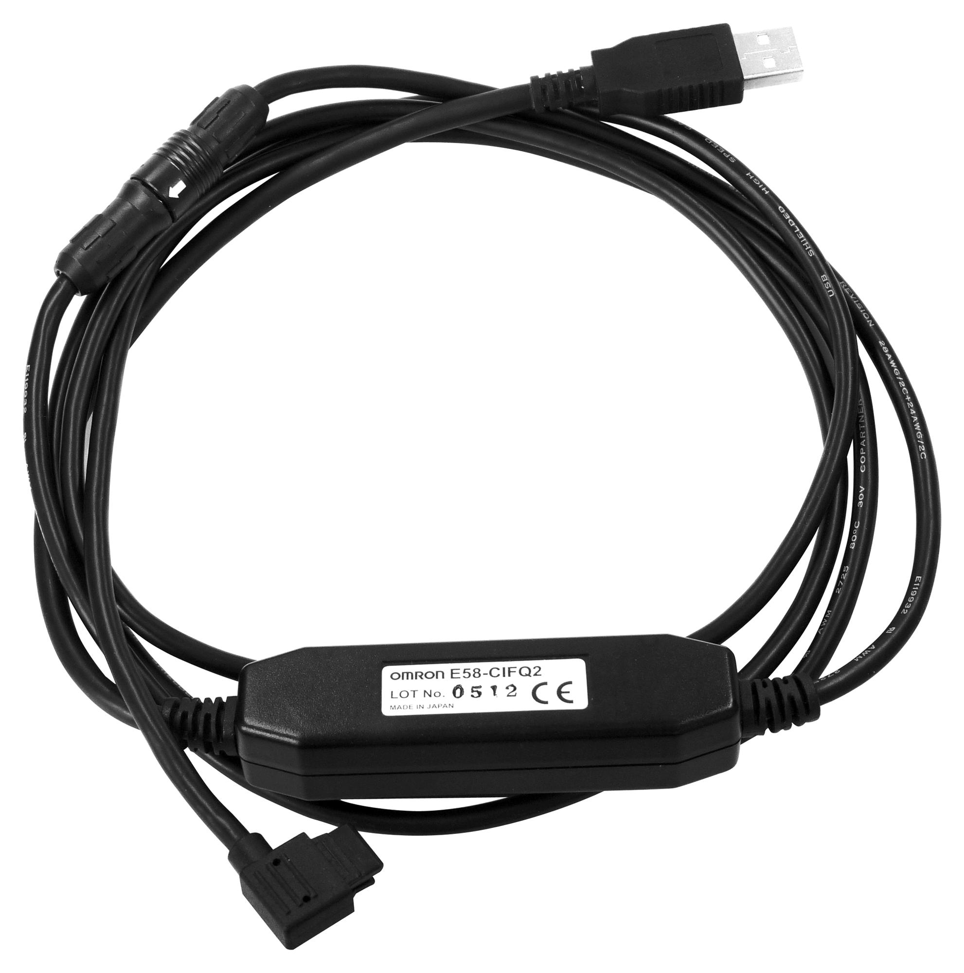 Omron Industrial Automation E58-Cifq2 Usb Cable, Temperature Controller