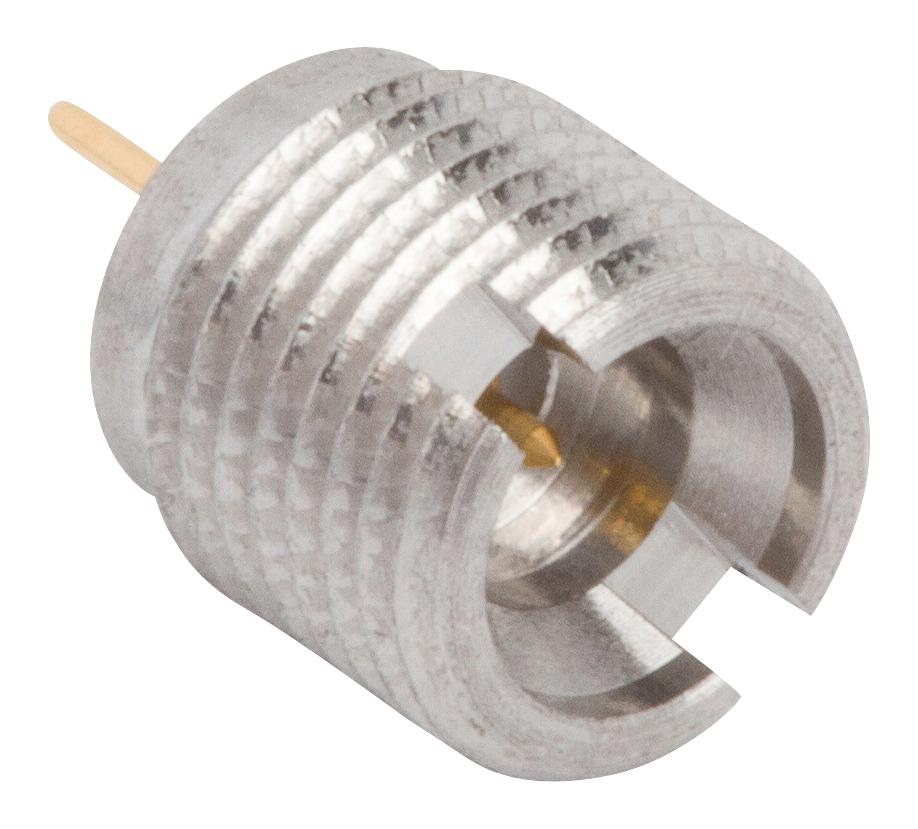 Amphenol RF 925-201J-51S Smpm Straight Thread-In Jack, Male Contact, Full Detent, Post Termination, 50 Ohm