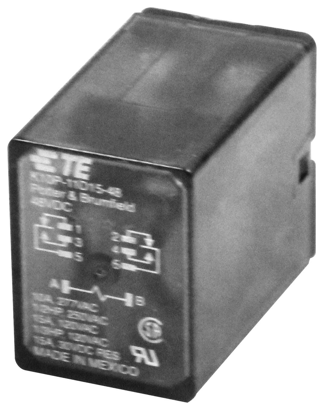 Potter & Brumfield Relays / Te Connectivity K10P-11D15-48 Relay, Dpdt, 120Vac, 30Vdc, 15A