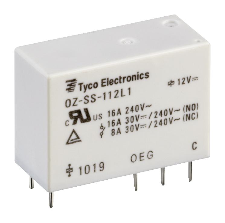 Oeg / Te Connectivity Oz-Ss-103L,200 Power Relay, Spdt, 3Vdc, Tht