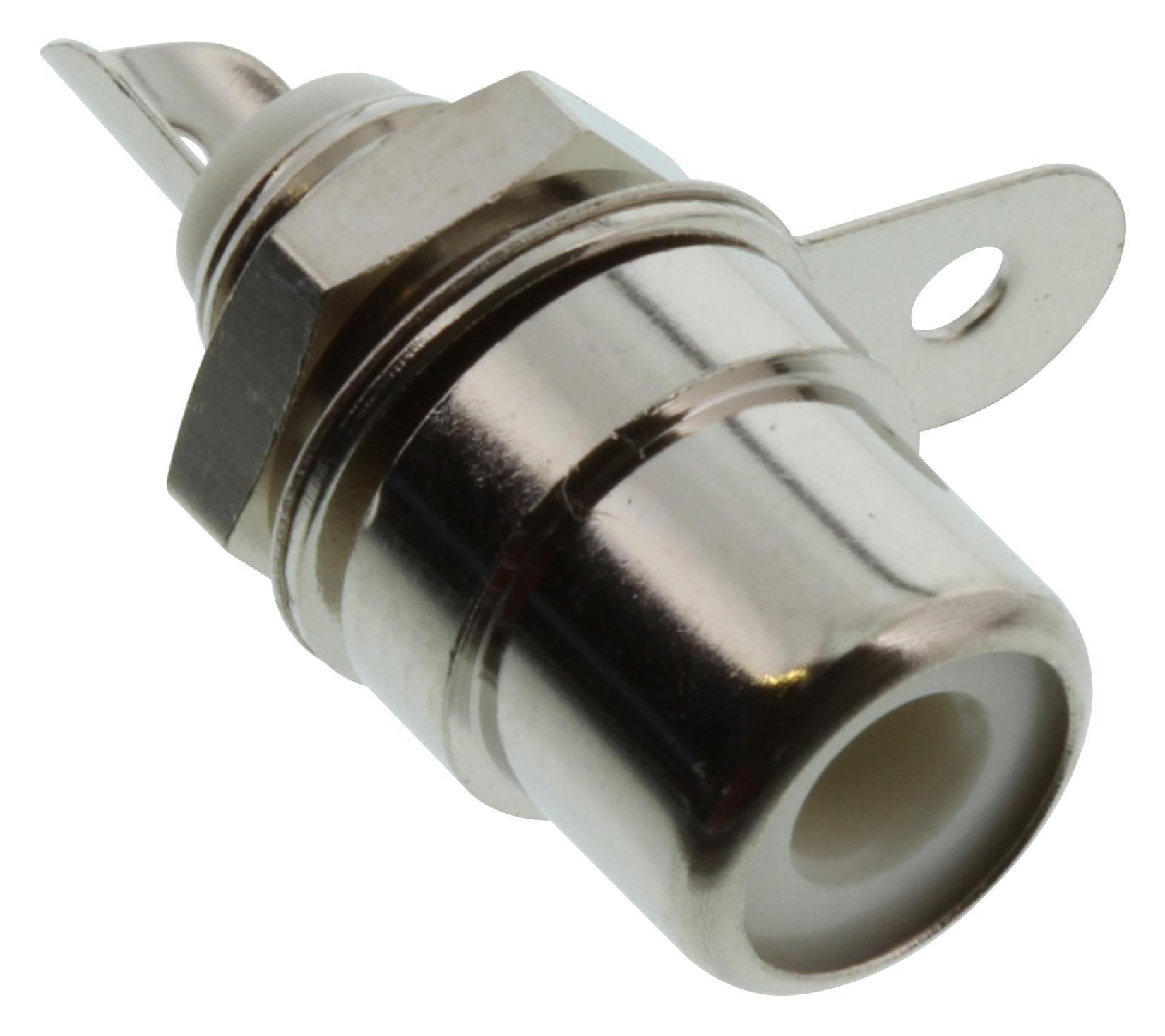 Switchcraft/conxall Bpjf03X Connector, Frnt Blkhd Rca Jk Wh 08N8258