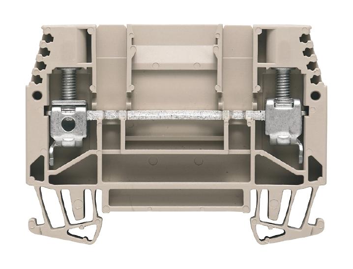 Weidmuller 1017100000 Din Rail Terminal Block, 2Pos, 8Awg
