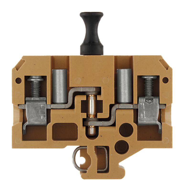 Weidmuller 0324020000 Din Rail Terminal Block, 2Pos, 8Awg