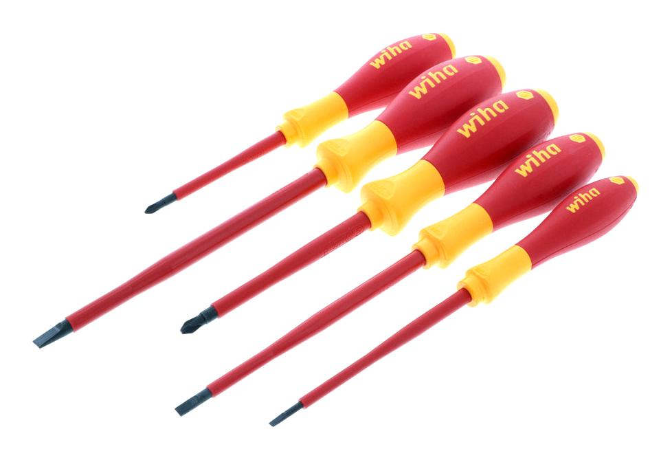 Wiha 32091 Screwdriver Set, Insulated, 5Pc