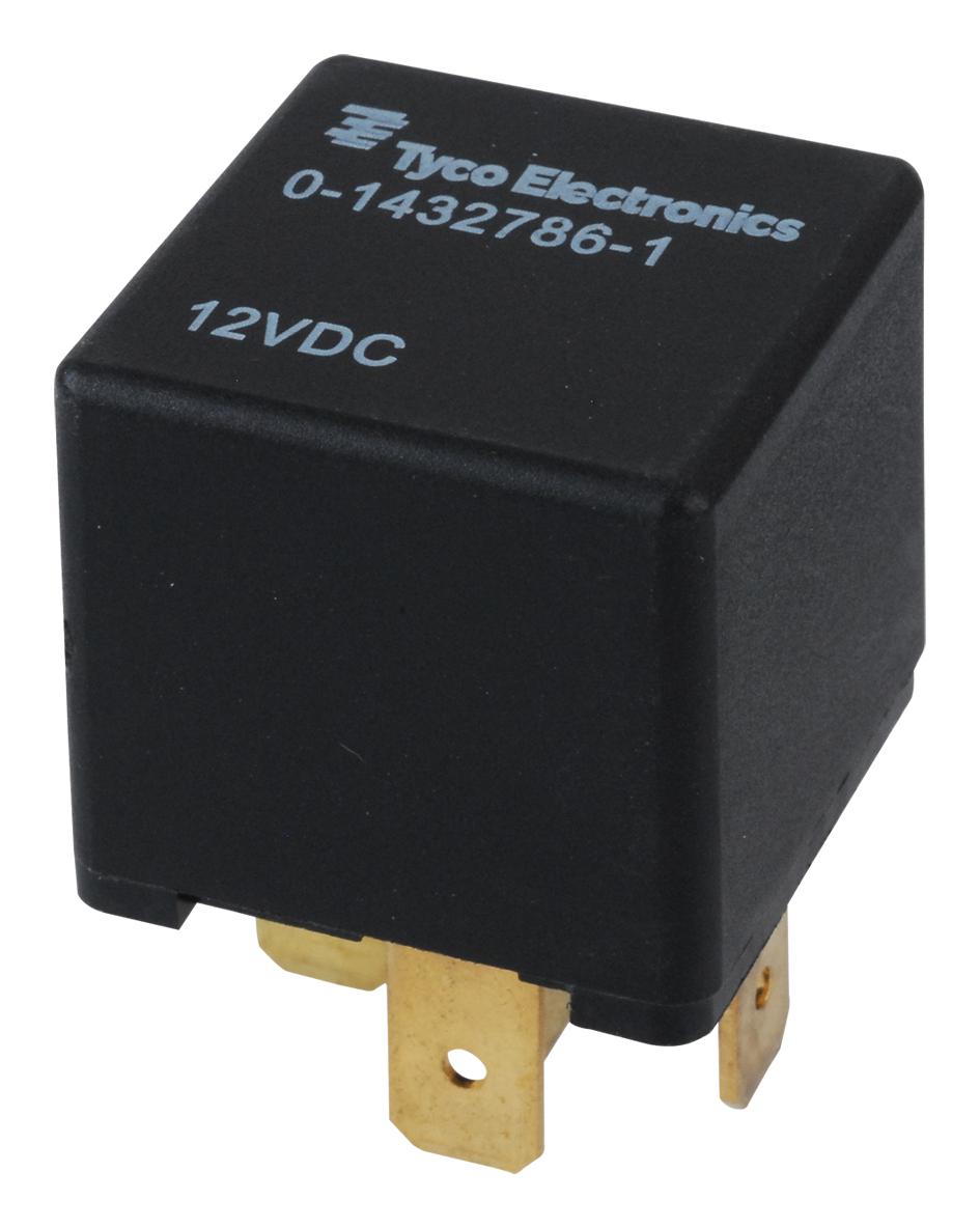 Schrack / Te Connectivity 1432786-1 Relay, Automotive, Spdt, 14Vdc, 30A