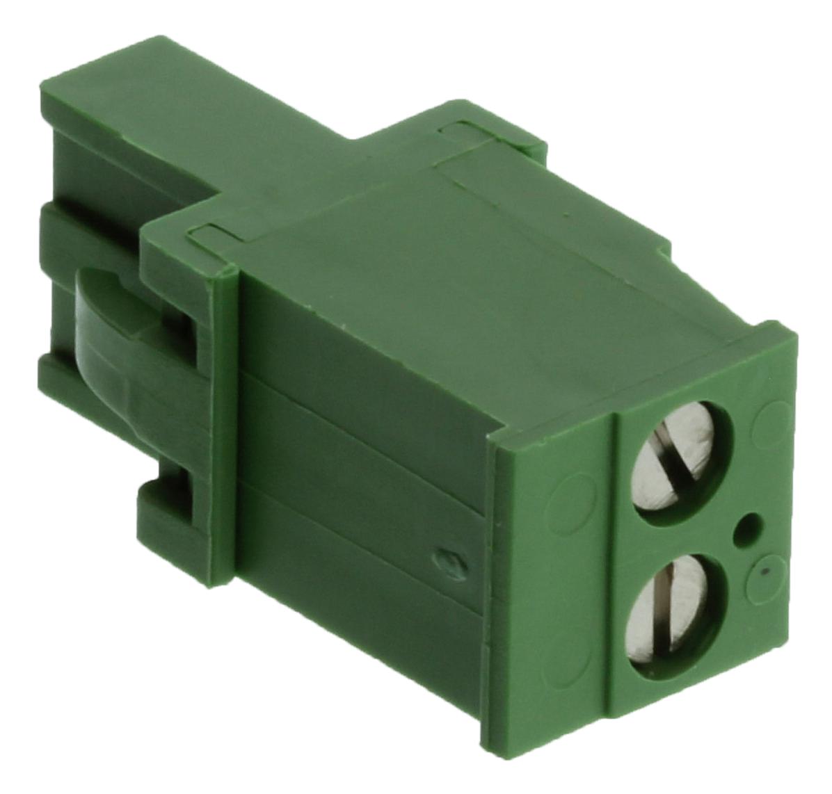 Buchanan / Te Connectivity 284041-2 Terminal Block, Pluggable, 2Pos