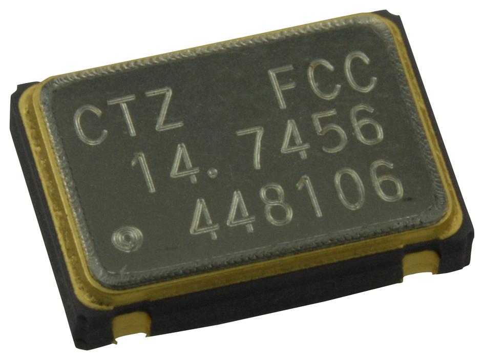 Citizen Finedevice Csx-750Fcc14745600T Oscillator, 14.7456Mhz, 7 X 5mm, Cmos /