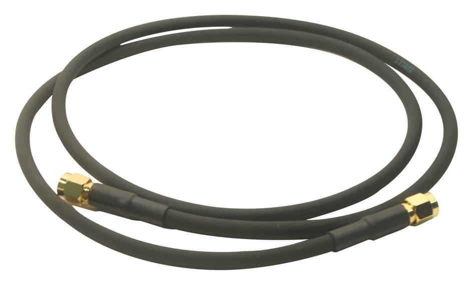 Amphenol RF 135101-04-36.00 Coaxial Cable Assembly, Rg-58, 36In, Black