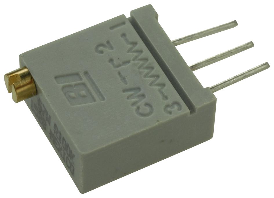 Tt Electronics/bi Technologies 67Wr100Klf. Trimmer Potentiometer, 100Kohm 20Turn Through Hole