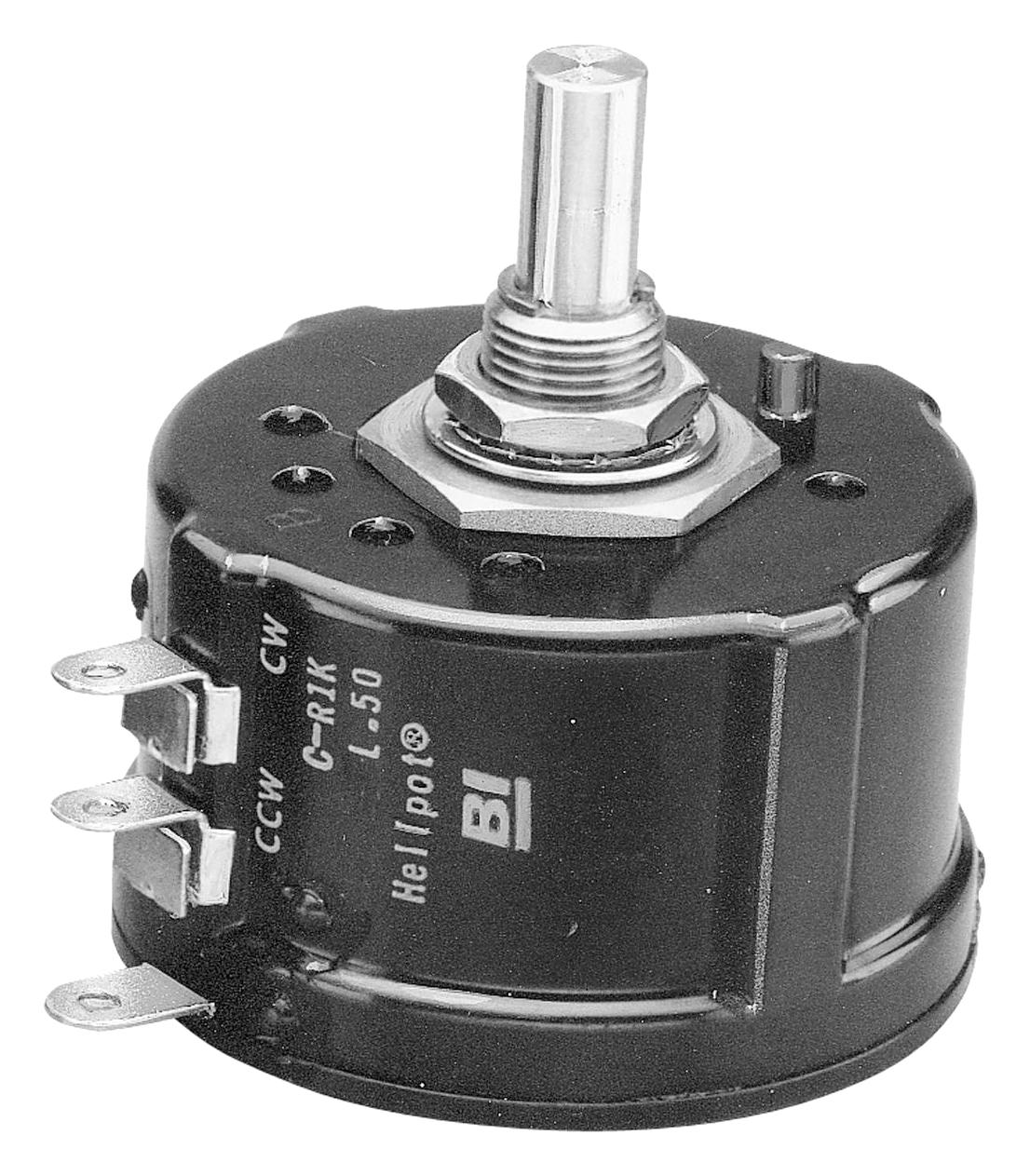 Tt Electronics/bi Technologies Cr10Kl.5 Wirewound Potentiometer, 10Kohm, 3%, 3W