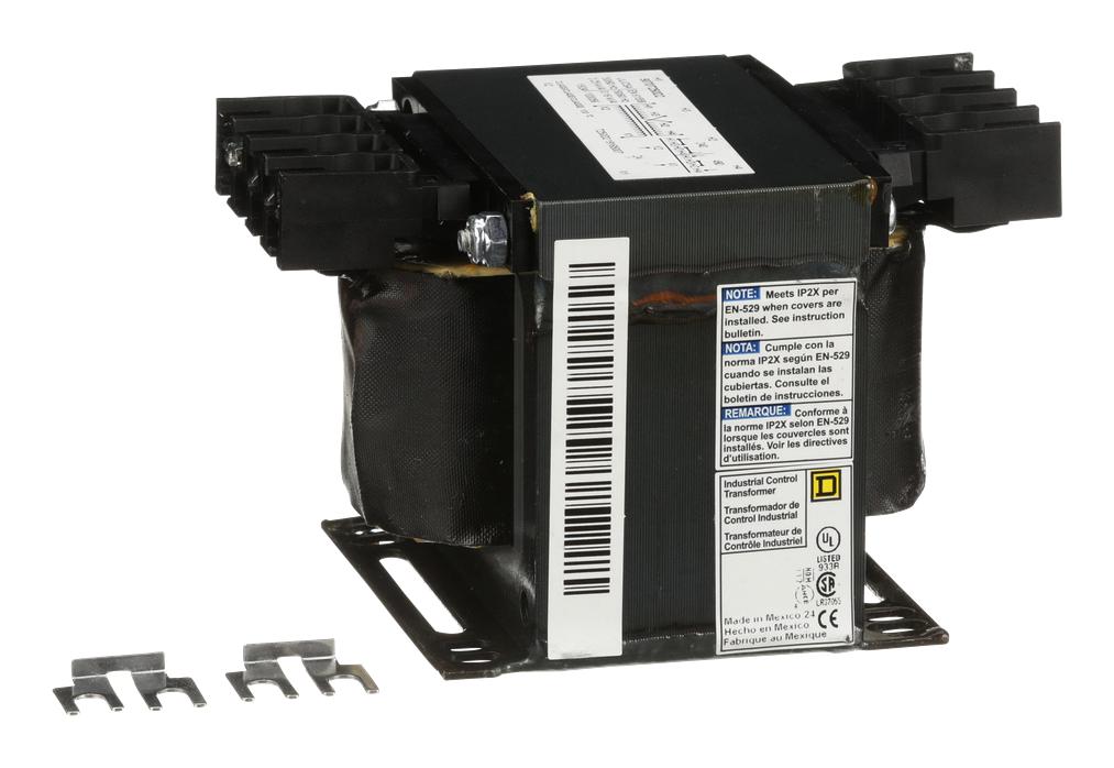 Square D By Schneider Electric 9070T250D2 Chassis Mount Transformer, 250Va