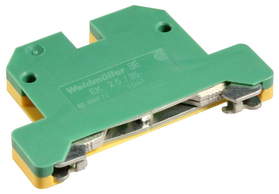 Weidmuller 0661060000 Terminal Block, Din Rail, 2 Position, 22