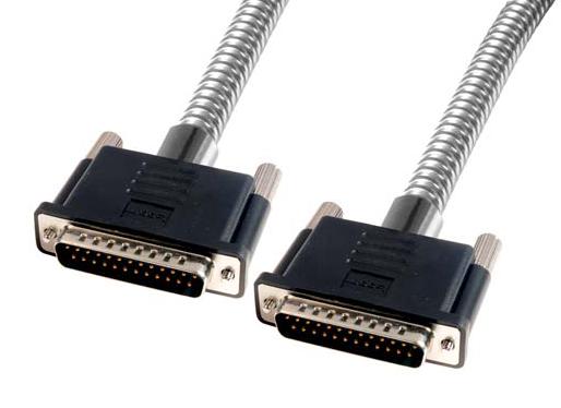 L-Com Csmt25mm-25 Computer Cord, Db 25 Pos Plug-Plug, 25Ft