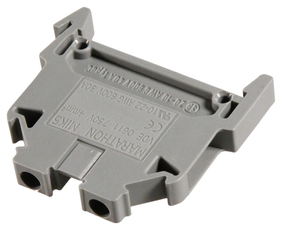 Marathon Special Products Mik5 Terminal Block, Din Rail, 22-10Awg