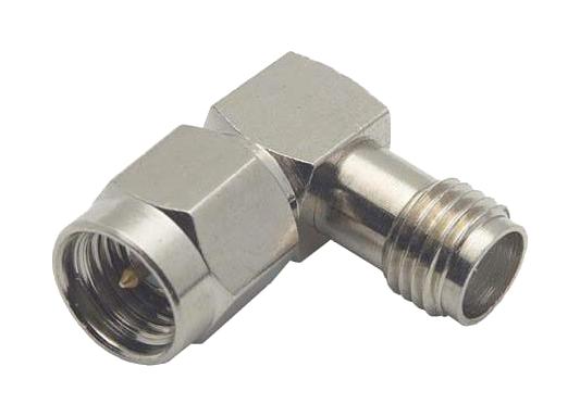 L-Com Ba20 Rf Adapter, Sma Plug-Sma Jack, 50 Ohm