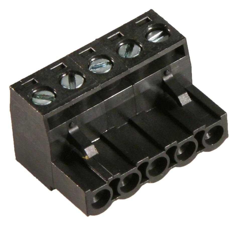 Molex 39530-0005 Terminal Block, Pluggable, 5Pos, 12Awg