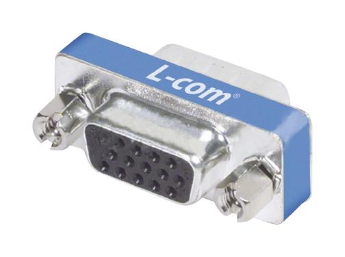 L-Com Dgbv15F High Density Adapter, 15Pos, Rcpt-Rcpt