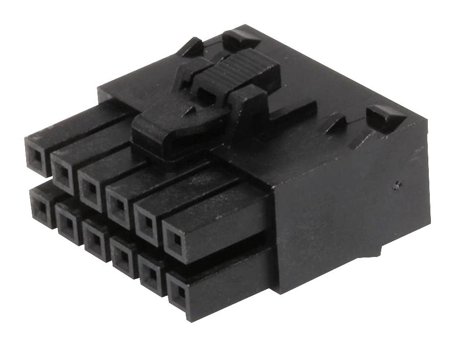 Molex 172258-3112 Connector Housing, Rcpt, 12Pos, 3.5mm