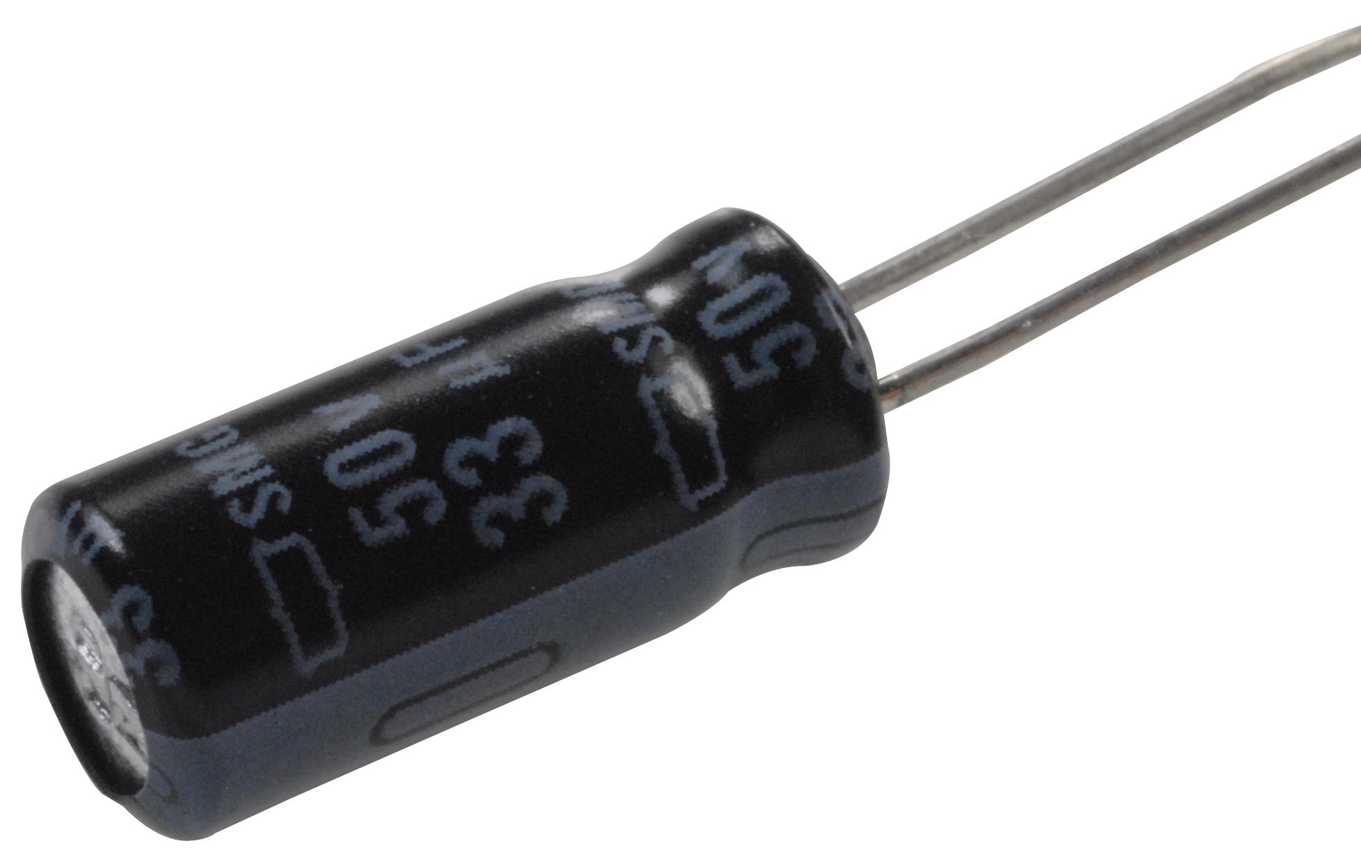 Chemi-Con Esmg500Ell330Me11D Aluminum Electrolytic Capacitor 33Uf, 50V, 20%, Radial